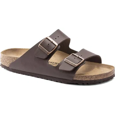 Birkenstock Arizona Birko-flor Slide Sandal In Dark Brown