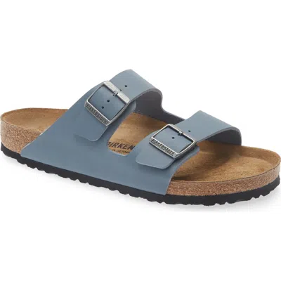 Birkenstock Arizona Birko-flor Slide Sandal In Gray