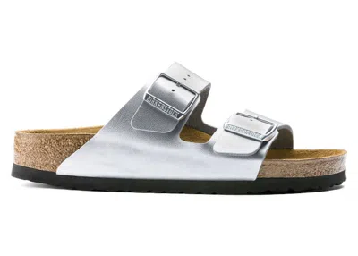 Pre-owned Birkenstock Arizona Birkoflor (women's) Sneakers In Silver