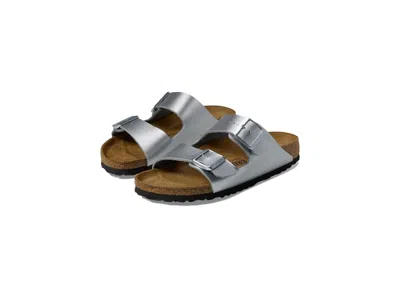 Birkenstock Arizona Birko-flortm In Silver