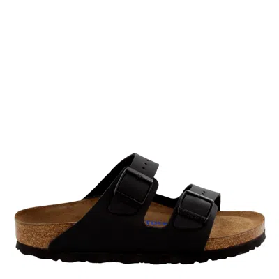 Birkenstock Arizona Black Birko Flora 551253 Women's