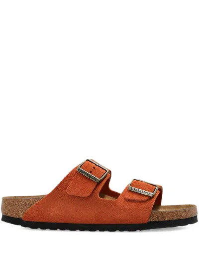 Birkenstock Arizona Bs Buckle Strap Sandals In Orange
