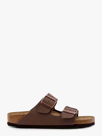 Birkenstock Arizona Bs Leather Sandals In Brown