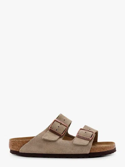 Birkenstock Arizona Bs Leather Sandals In Antique Pink