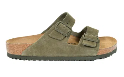 Birkenstock Arizona Bs Leve Regular Width Thyme In Green