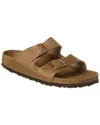Birkenstock Arizona Bs Narrow Leather Sandal In Brown