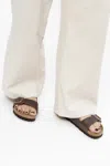 Birkenstock ‘arizona Bs' Slides In Brown
