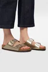 Birkenstock ‘arizona Bs' Slides In Gold