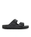 Birkenstock Arizona Double-buckle Slide Sandals In Gray