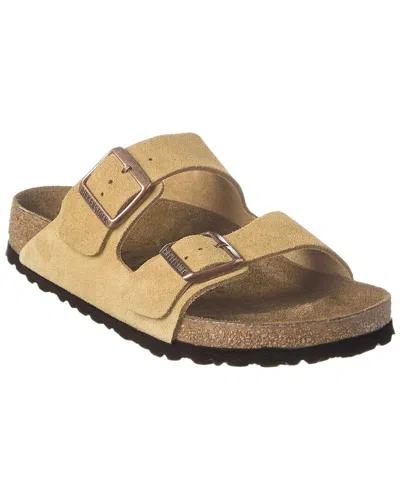 Birkenstock Arizona Bs Suede Sandal In Neutral