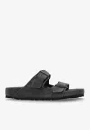 Birkenstock Arizona Double-buckle Slide Sandals In Gray