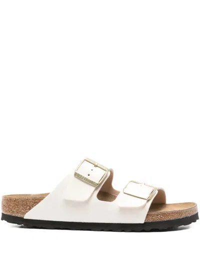Birkenstock Arizona Buckle-fastening Sandals In Neutral