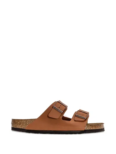 Birkenstock Arizona Buckle-fastening Sandals In Brown