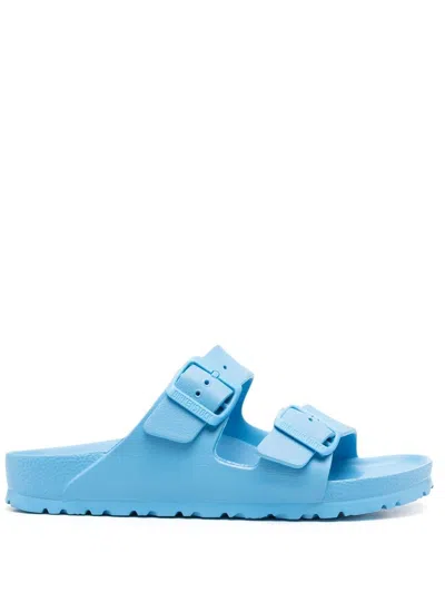 Birkenstock Arizona Eva Sandals In Blue Patent