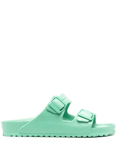 Birkenstock Arizona Buckled Sandals In Green