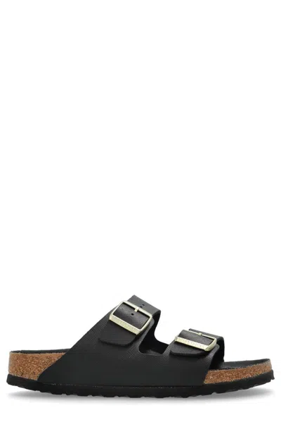Birkenstock Black Microfiber Arizona Sandals