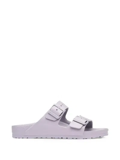 Birkenstock Arizona Buckle-fastening Slides In Purple