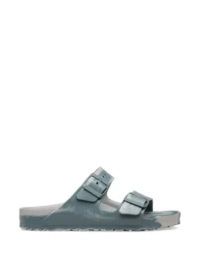Birkenstock Arizona Buckle-fastening Slides In White