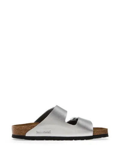 Birkenstock Arizona Buckle-strap Sandals In White
