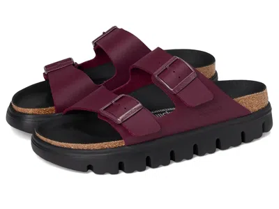 Birkenstock Arizona Chunky - Birko-flortm In Burgundy