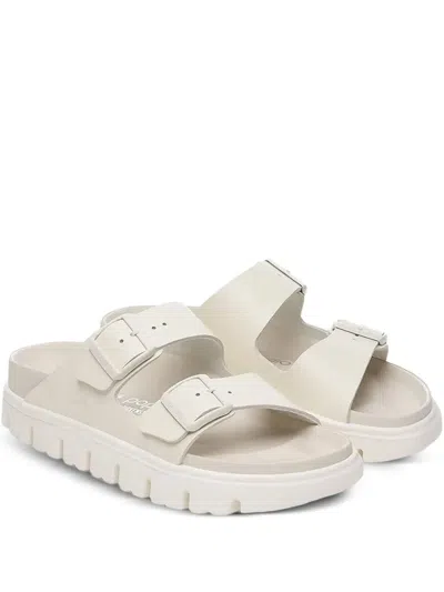 Birkenstock Arizona Chunky Double-buckle Platform Sandals In White