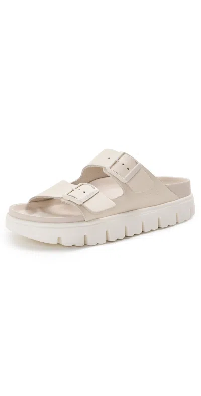 Birkenstock Arizona Chunky Exquisite Sandals Eggshell In White