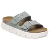 Birkenstock Papillio Arizona Chunky Womens Birko-flor Sandals In Multi