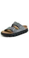 Birkenstock Arizona Chunky Sandals Basalt Grey