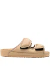 Birkenstock Arizona Cosny Slides In Neutrals