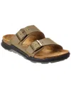 Birkenstock Arizona Ct Leather Sandal In Green