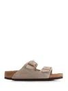 Birkenstock Arizona Sandal Bf Nubuck Stone