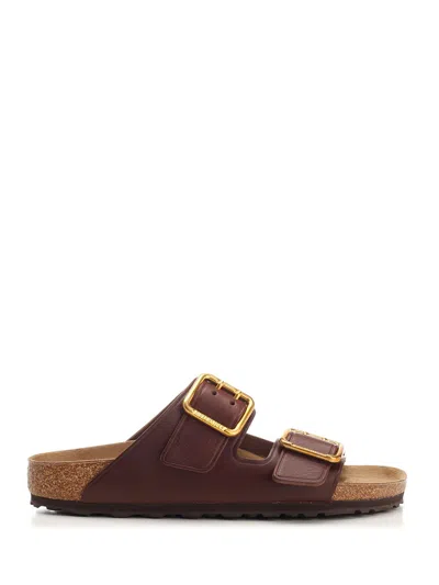 Birkenstock Arizona Double Buckle Sandal In Brown