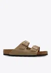 Birkenstock Arizona Slides Narrow Fit In Beige
