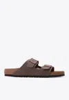 Birkenstock Arizona Pelle Smooth Sandal In Brown