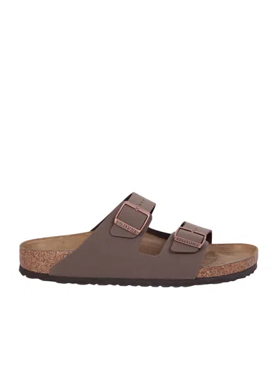 BIRKENSTOCK ARIZONA DOUBLE BUCKLE STRAP SLIDERS