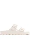 Birkenstock Arizona Essentials Waterproof Slide Sandal In White