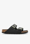 Birkenstock Arizona Oiled Sandals In Blue