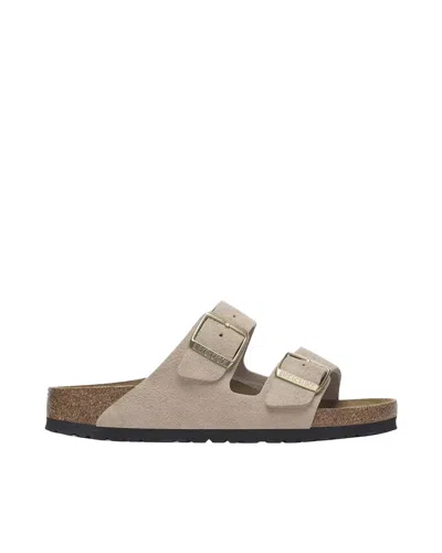 Birkenstock Arizona Double-strap Sandals In Gray