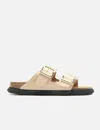 Birkenstock Arizona Droplet Buckle In Neutral