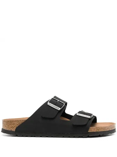 Birkenstock Arizona Earthy Black Veg, Birkibuc Shoes