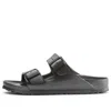 Birkenstock Arizona Essentials Eva 'metallic Anthracite' In Gray