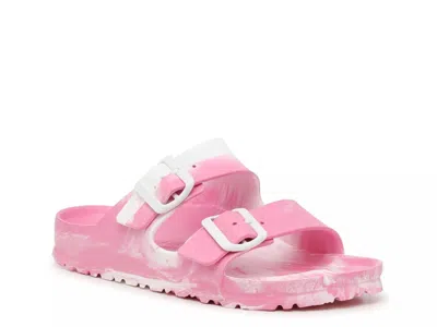 Birkenstock Arizona Essentials Slide Sandal In Pink