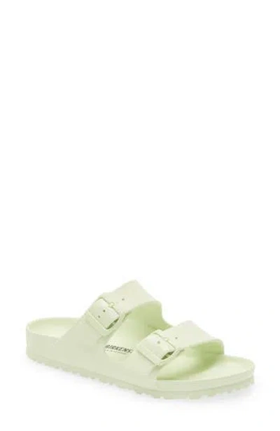 Birkenstock Arizona Essentials Waterproof Slide Sandal(women) In Green