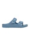 Birkenstock Boys Blue Kids Arizona Two-strap Moulded Sandals In Blue