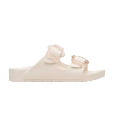 Pre-owned Birkenstock Arizona Eva Flower Buckle Kids 'eggshell' | Cream | Kid's Size 2