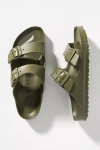 Birkenstock Arizona Eva Sandals In Khaki/sage/olive