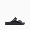 Birkenstock Leather Sandals In Black