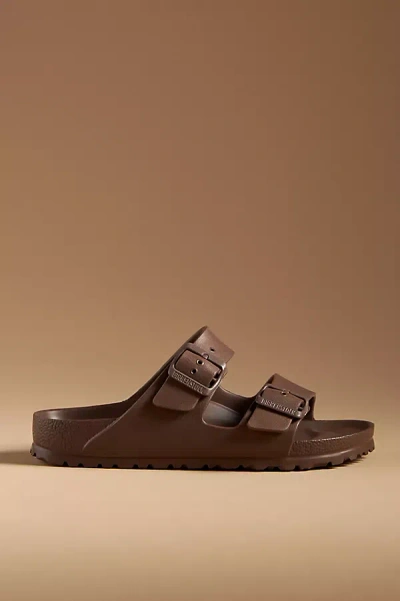 Birkenstock Arizona Essentials Slide Sandal In Brown
