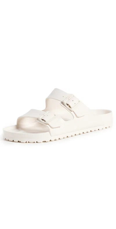BIRKENSTOCK ARIZONA EVA SANDALS EGGSHELL