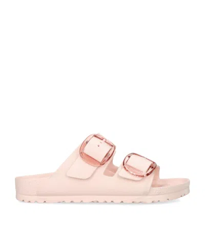 Birkenstock Lightweight Big Buckle Slippers In Animal Print